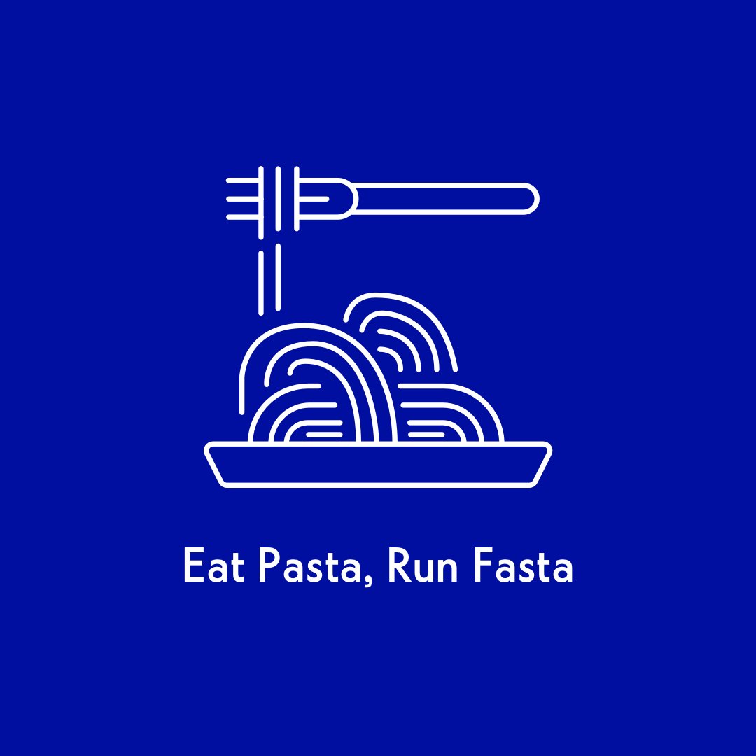 Eat Pasta, Run Fasta